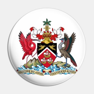 Coat of arms of Trinidad and Tobago Pin