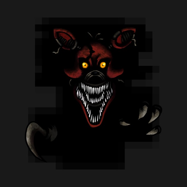 Five Nights at Freddy's Fnaf4 Nightmare Foxy by Kaiserin