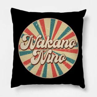 Circle Design Nino Proud Name Birthday Anime Pillow