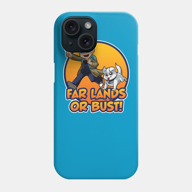 FLoB Logo Cartoon Phone Case by Far Lands or Bust