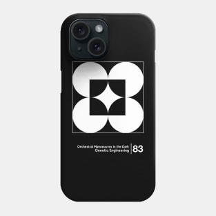 Genetic Engineering / Minimal Style Graphic Artwork Phone Case