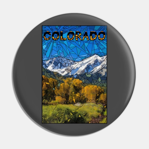 Colorado glass Pin by paintchips