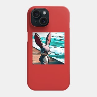 Angry Bunny Walk Phone Case