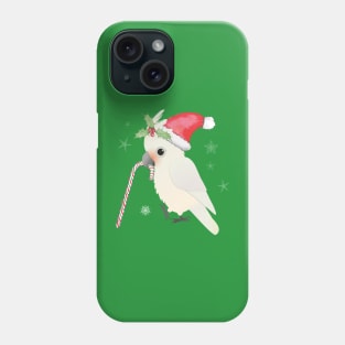 A cute Christmas goffin cockatoo Phone Case