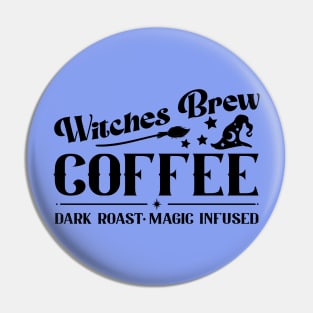 Witches Brew Coffee Pin