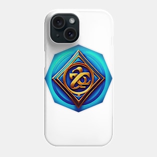 ZODIAC AQUARIUS BLUE Phone Case