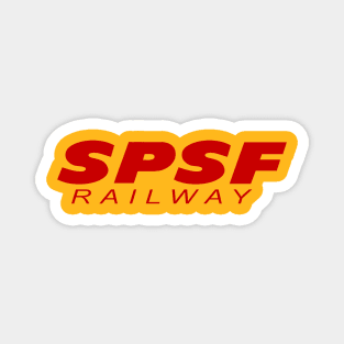 SPSF Railway Red Logo Magnet