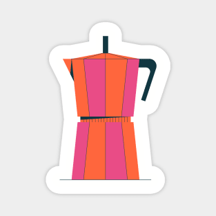 Retro Moka Pot Magnet