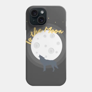 To the Moon (cryptocurrency) Phone Case