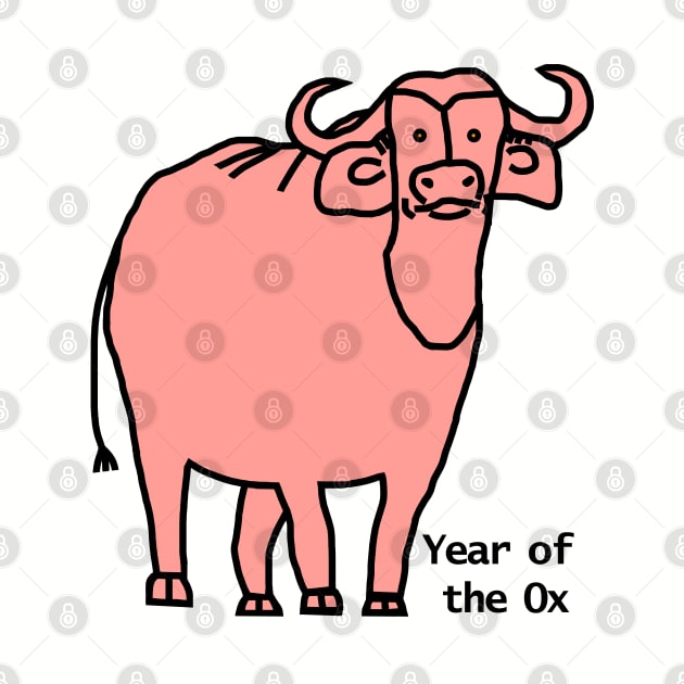Year of the Ox Rose by ellenhenryart