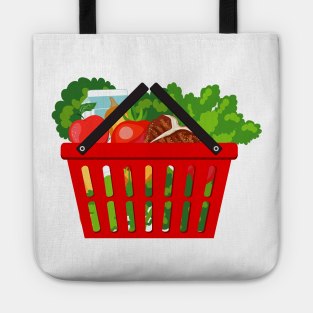 Food Delivery Basket Tote