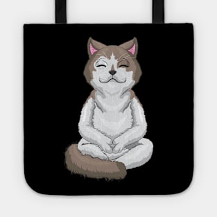 Beautiful tomcat at yoga Tote