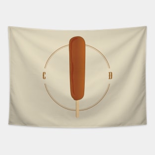 Corn Dog Tapestry