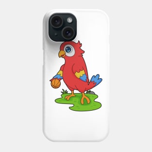 Parrot Basketball player Basketball Phone Case