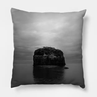 The Mystery of Pokeshaw Rock, New Brunswick Canada V4 Pillow