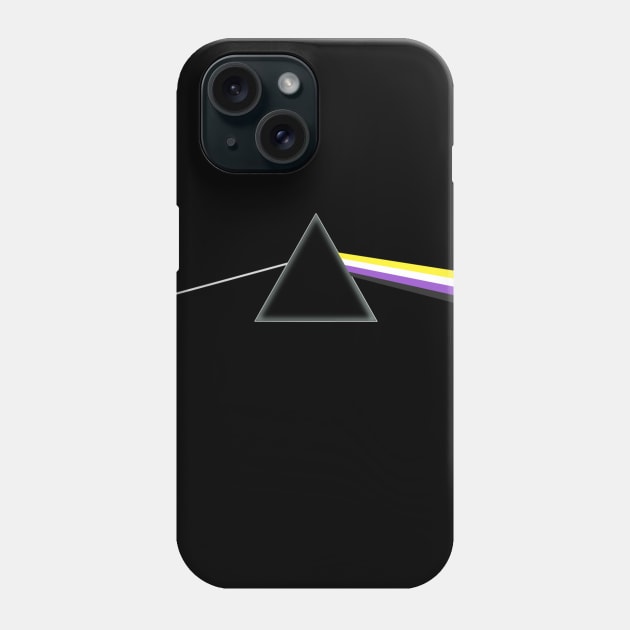 Nonbinary Pride Side of the Moon Phone Case by creepvrs