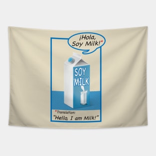 Hola, Soy Milk Tapestry