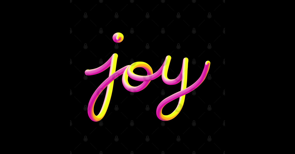 Joy Joy Sticker TeePublic