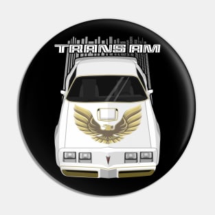 Trans Am 79-81 White and Gold Pin