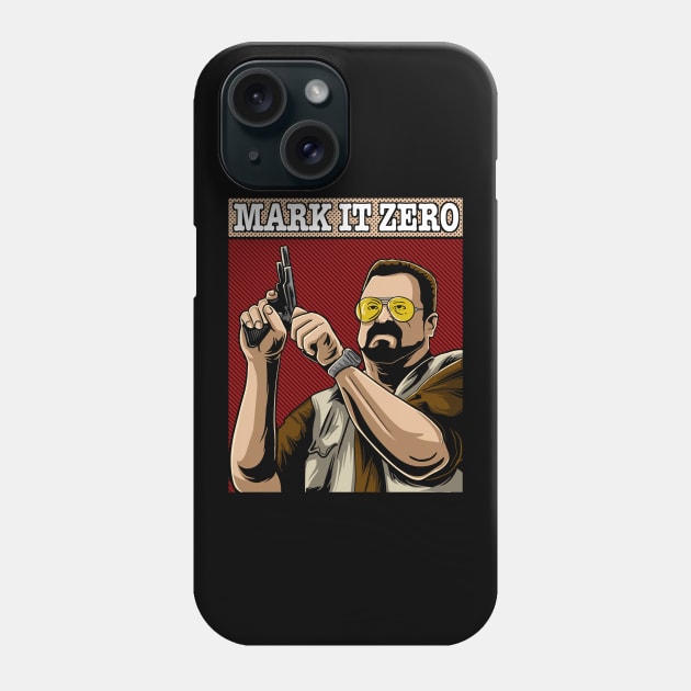 walter mark it zero Phone Case by opoyostudio