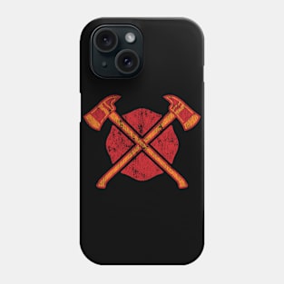 Distressed Firefighter Logo Phone Case