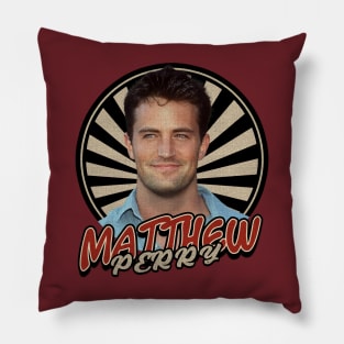 Vintage Circle Matthew Perry Pillow