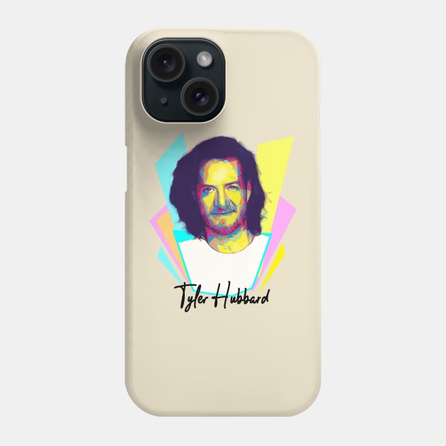 Tyler Hubbard Wpap Pop Art Design Phone Case by Piomio