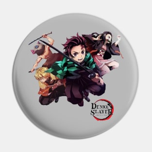 Demon Adventure Anime Pin