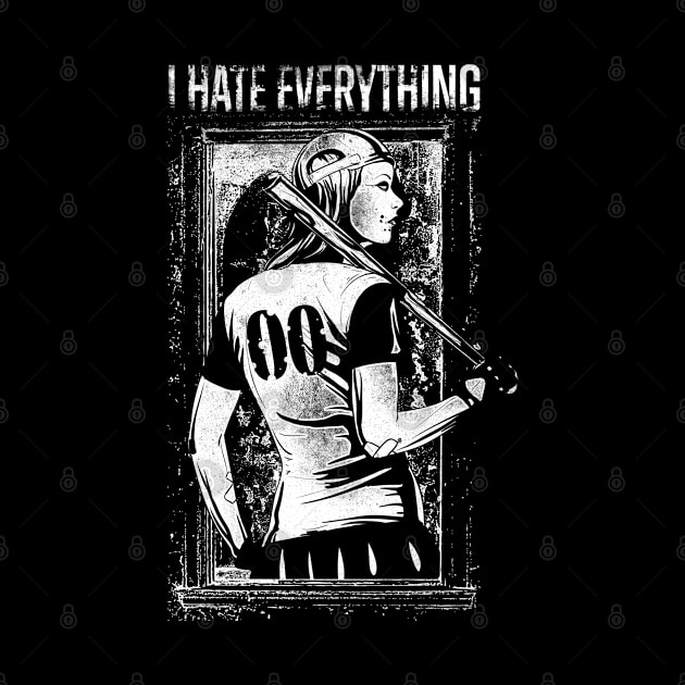 I Hate Everything by Dark Planet Tees