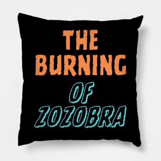 The Burning Of Zozobra Pillow