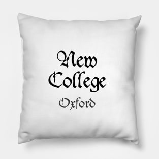 Oxford New College College Medieval University Pillow