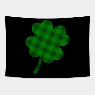 Plaid Clover Tapestry