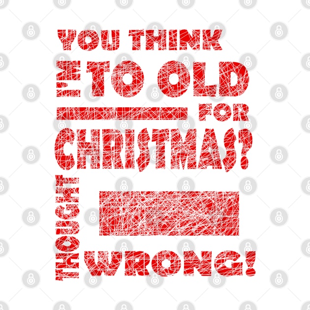 Christmas senior home SPruch Pension by FindYourFavouriteDesign