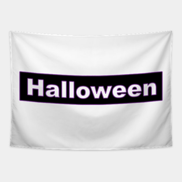 Halloween purple Tapestry by starlingm028