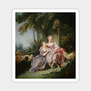 The Love Letter by François Boucher 1750 Magnet