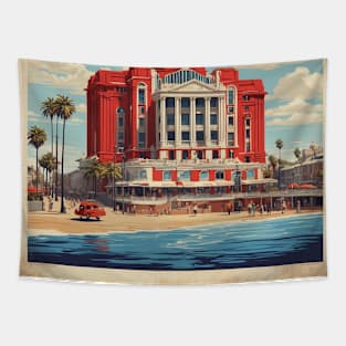 Liverpool Australia Vintage Travel Poster Tourism Tapestry