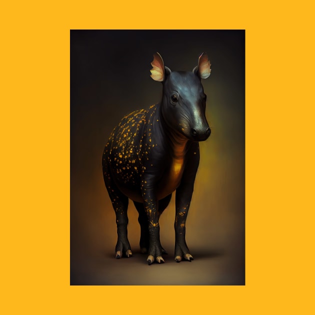 Asian Malayan Tapir by ABART BY ALEXST 