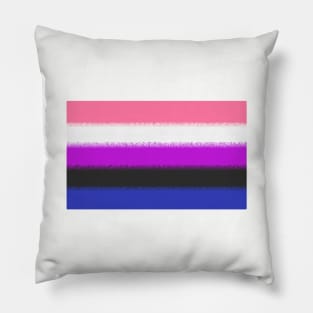 Genderfluid Flag Pillow