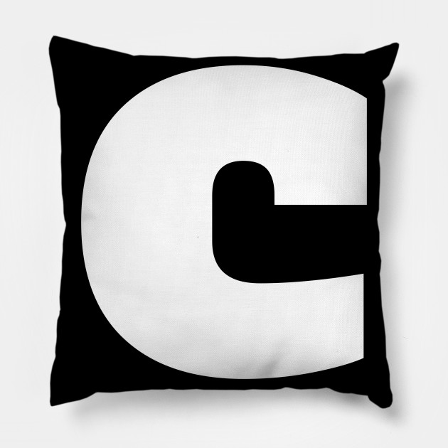 Alphabet C Lowercase Letter C Letter C Letter C Pillow