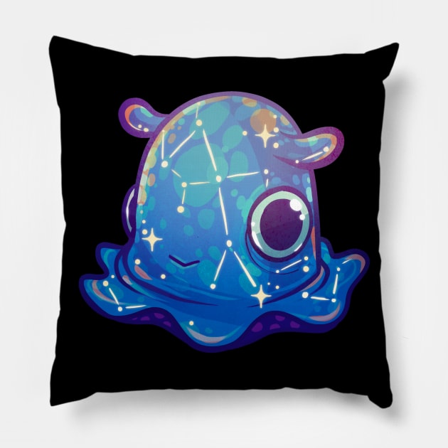 Cute Galaxy Dumbo Octopus Pillow by Claire Lin