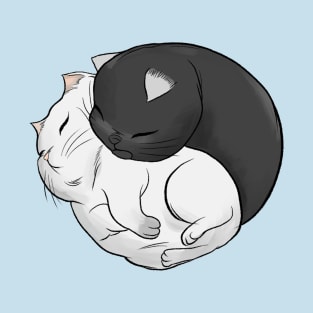 Cit Cat (YinYAng cats cute) T-Shirt