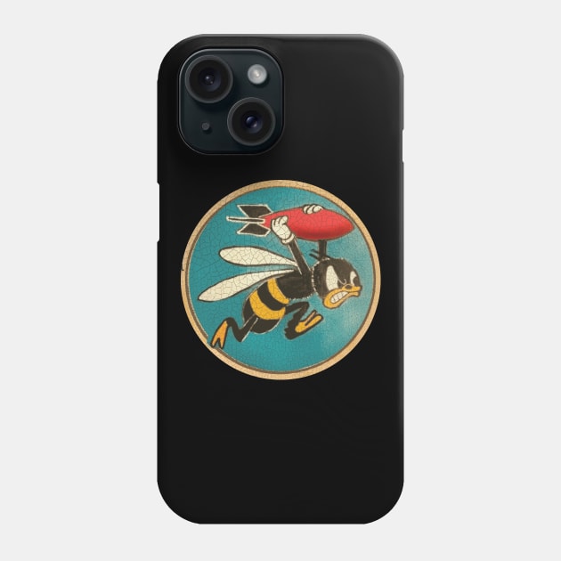 Bee Bomber Phone Case by Midcenturydave