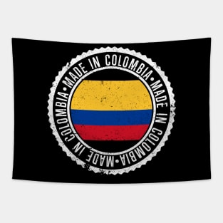 Made in colombia - hecho en colombia - grunge design Tapestry