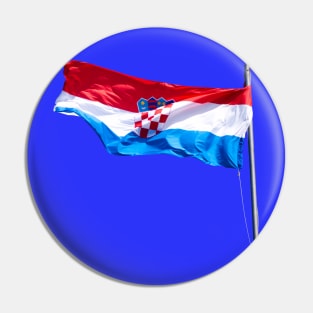 Croatian Flag Pin