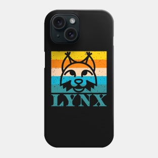 Lynx Lover Cat Vintage Retro Gift Phone Case