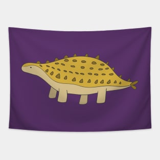 ANKYLOSAURUS DINOSAUR illustration Tapestry