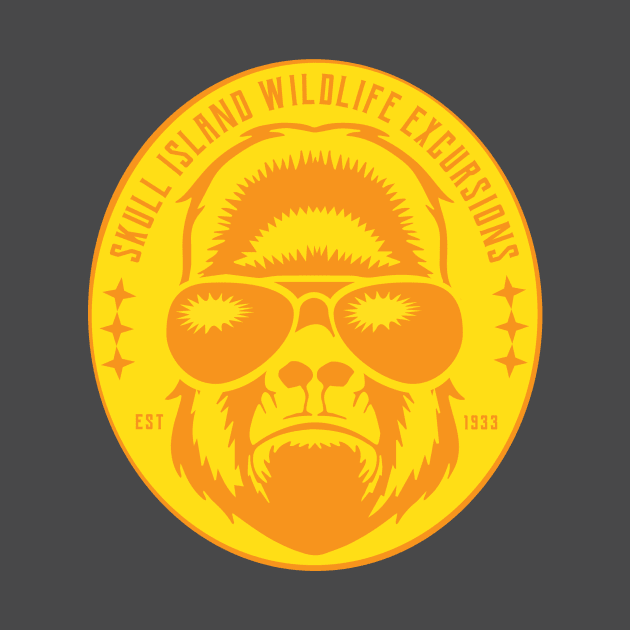 Skull Island Wildlife Excursions - Badge of Honor by SlurpShop