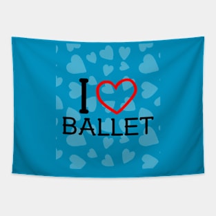 I HEART BALLET Tapestry