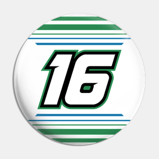 AJ Allmendinger #16 2024 NASCAR Design Pin