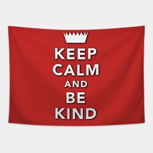 Keep Calm And Be Kind Tapestry